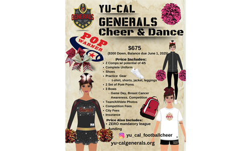 What is included with your Cheer & Dance Signups